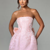 Elenora Mini Dress - Pink