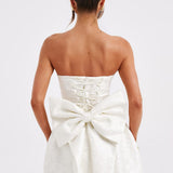 Elenora Mini Dress - Ivory