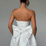 Elenora Mini Dress - Ivory