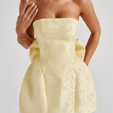 Elenora Mini Dress - Lemon