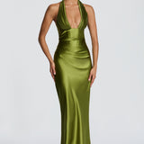 Elowen Olive Maxi Dress