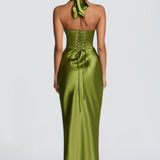 Elowen Olive Maxi Dress