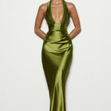 Elowen Olive Maxi Dress