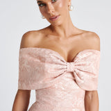 Emberly Maxi Dress - Soft Peach