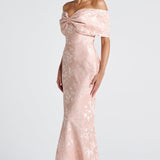 Emberly Maxi Dress - Soft Peach