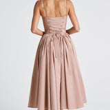 Emerson Midi Dress - Clay