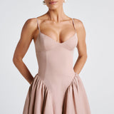 Emerson Midi Dress - Clay
