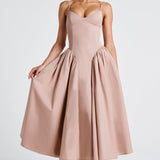 Emerson Midi Dress - Clay