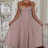 Emerson Midi Dress - Clay