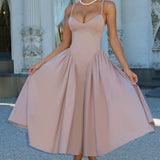 Emerson Midi Dress - Clay