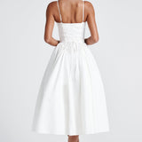 Emerson Midi Dress - Ivory