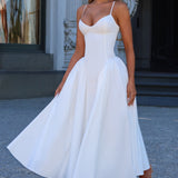 Emerson Midi Dress - Ivory