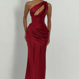 Emina Maxi Dress - Deep Red