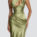 Emina Maxi Dress - Light Olive