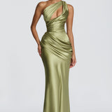 Emina Maxi Dress - Light Olive