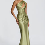 Emina Maxi Dress - Light Olive