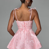 Emmie Rózsaszín Playsuit Ruha