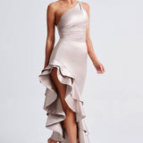 Esmeraya Champagne Maxi Dress