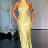 Etta Maxi Dress - Lemon