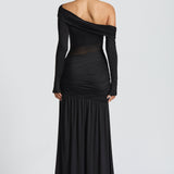 Ettalie Black Maxi Dress