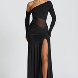 Ettalie Black Maxi Dress