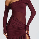 Ettalie Maxi Dress - Cherry Patent