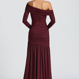 Ettalie Maxi Dress - Cherry Patent