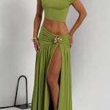 Olive Eva Top