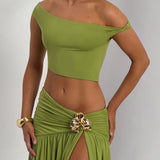 Olive Eva Top