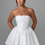 Evie Mini Dress - Ivory