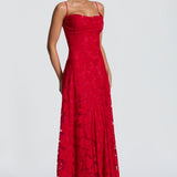 Francis Maxi Dress - Red