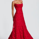 Francis Maxi Dress - Red