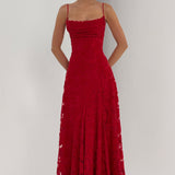 Francis Maxi Dress - Red