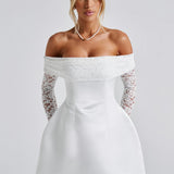 Georgianna Mini Dress - Ivory