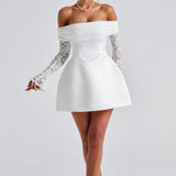 Georgianna Mini Dress - Ivory