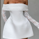 Georgianna Mini Dress - Ivory
