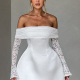 Georgianna Mini Dress - Ivory