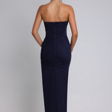Giovanna Maxi Dress - Ocean Blue