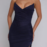 Giovanna Maxi Dress - Ocean Blue