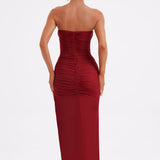 Giovanna Maxi Dress - Burgundy