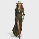 Julia | Long Pikk Maxi Dress