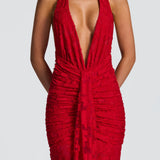 Guinevere Red Maxi Dress