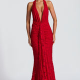 Guinevere Red Maxi Dress