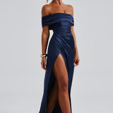 Gwendolyn Maxi Dress - Ocean Blue