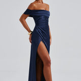Gwendolyn Maxi Dress - Ocean Blue