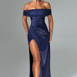 Gwendolyn Maxi Dress - Ocean Blue