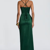 Helen Maxi Dress - Emerald