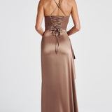 Helen Maxi Dress - Hazelnut