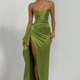 Helen Olive Maxi Dress