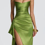 Helen Olive Maxi Dress